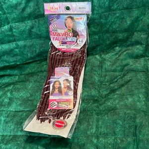 Crochet Faux Locs (burgundy)